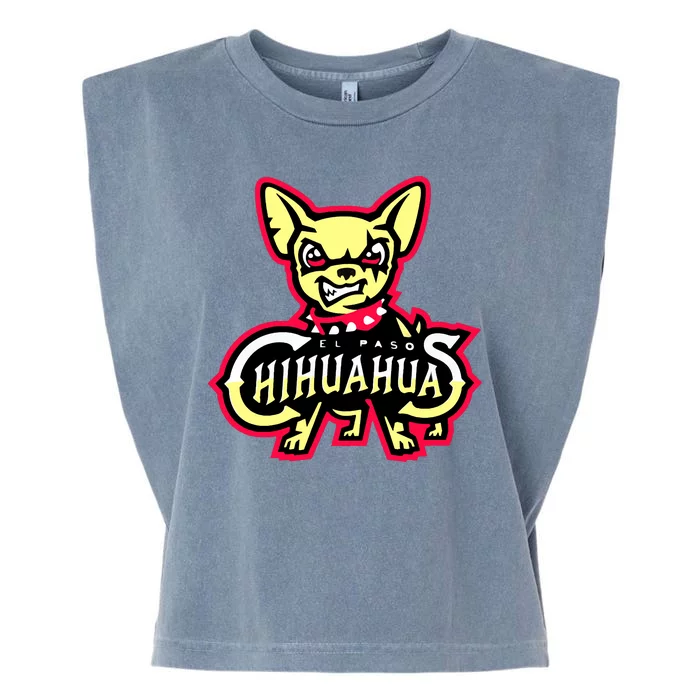 El Paso Chihuahua Baseball Fans Garment-Dyed Women's Muscle Tee