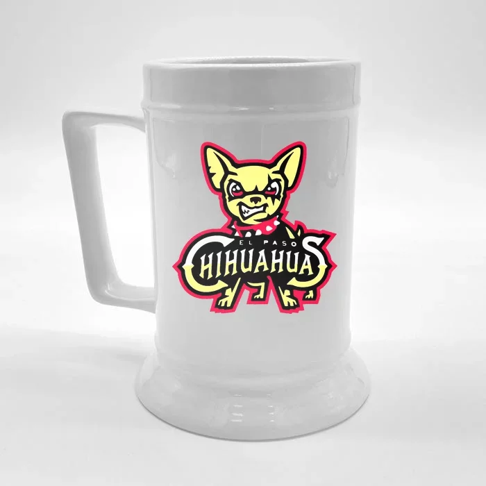 El Paso Chihuahua Baseball Fans Front & Back Beer Stein