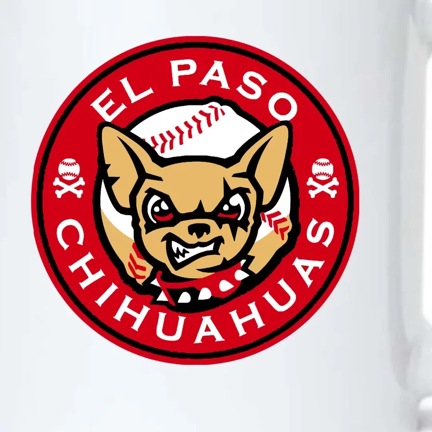 El Paso Chihuahuas Baseball Angry Chihuahua Dog For Fans Black Color Changing Mug