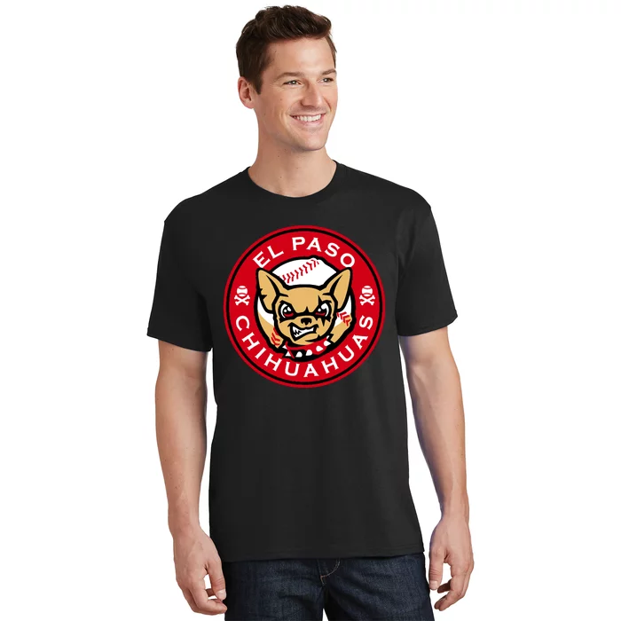 El Paso Chihuahuas Baseball Angry Chihuahua Dog For Fans T-Shirt