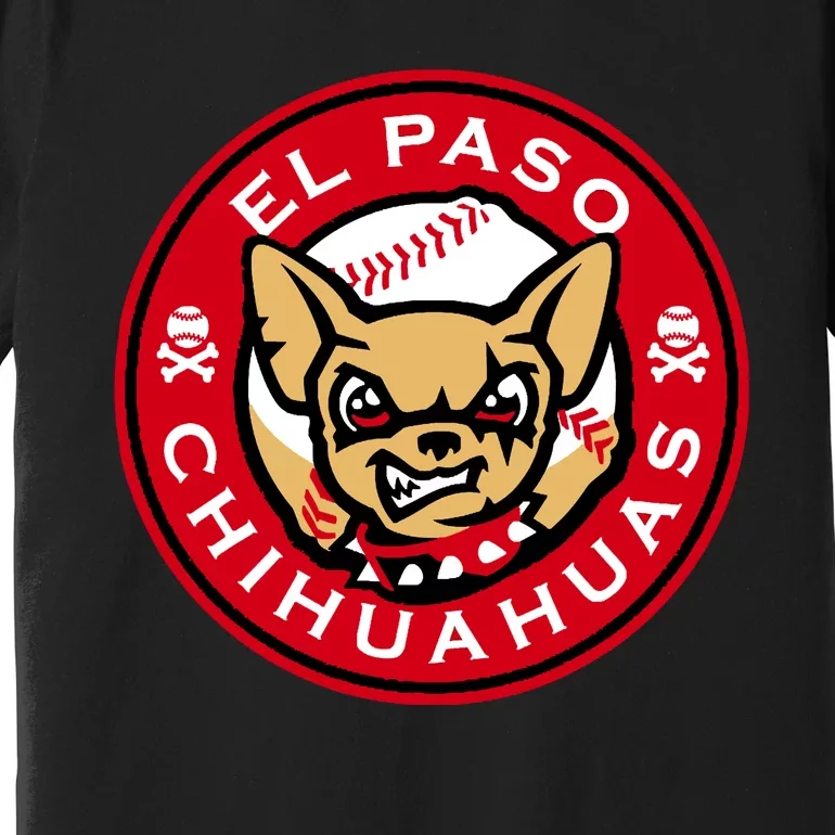 El Paso Chihuahuas Baseball Angry Chihuahua Dog For Fans Premium T-Shirt