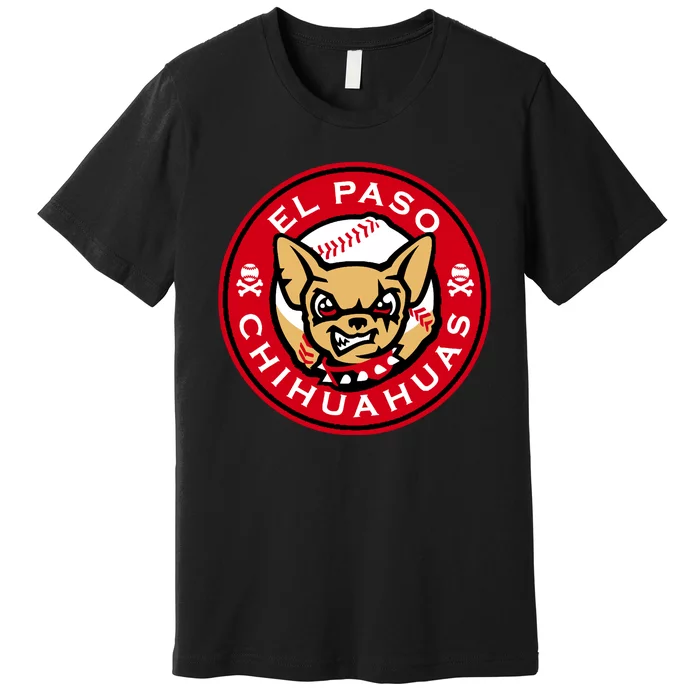 El Paso Chihuahuas Baseball Angry Chihuahua Dog For Fans Premium T-Shirt