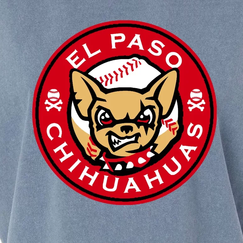 El Paso Chihuahuas Baseball Angry Chihuahua Dog For Fans Garment-Dyed Women's Muscle Tee