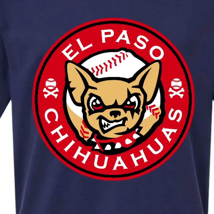 El Paso Chihuahuas Baseball Angry Chihuahua Dog For Fans Sueded Cloud Jersey T-Shirt