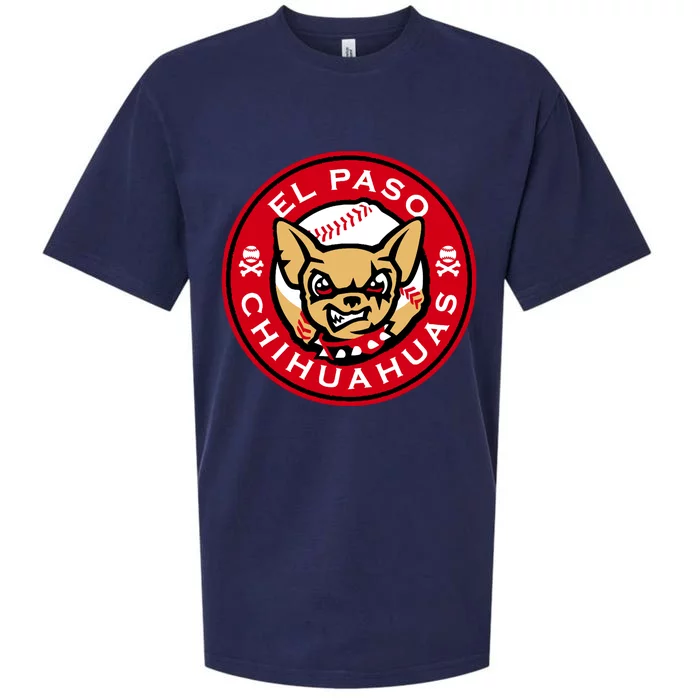 El Paso Chihuahuas Baseball Angry Chihuahua Dog For Fans Sueded Cloud Jersey T-Shirt