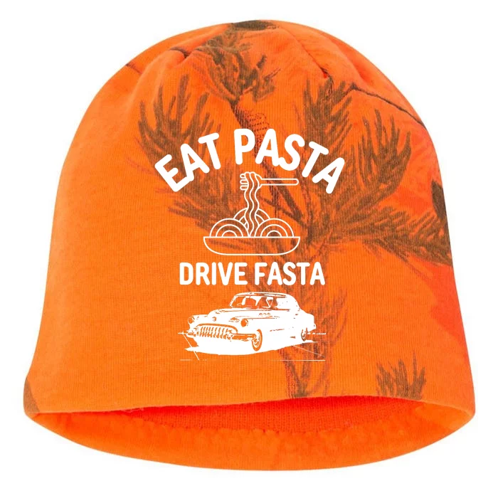 Eat Pasta Drive Fasta Kati - Camo Knit Beanie