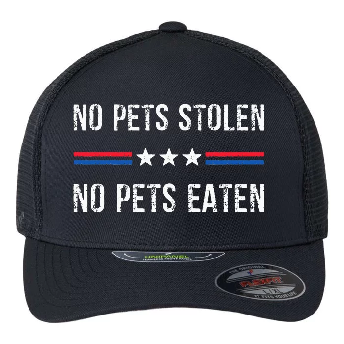 Eating Pets Dogs Was False 2024 Election Vote Kamala Harris Flexfit Unipanel Trucker Cap