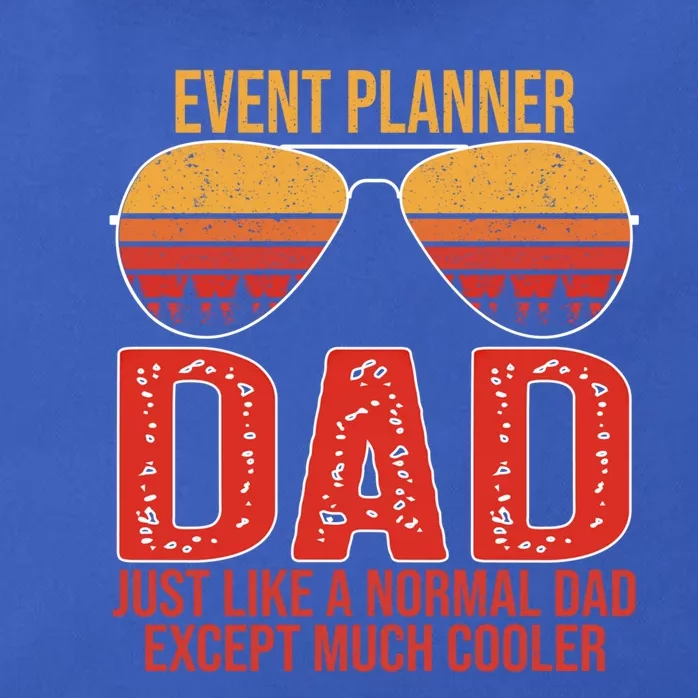 Event Planner Dad Retro Sunglasses For Father's Day Gift Zip Tote Bag