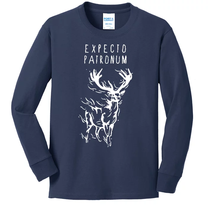 Expecto Patronum Kids Long Sleeve Shirt