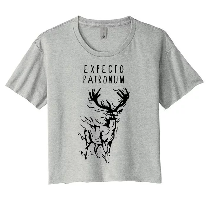 Expecto Patronum Women's Crop Top Tee