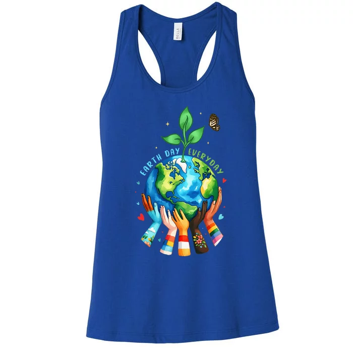 Everyday Protect Environment Save The Planet Women's Racerback Tank