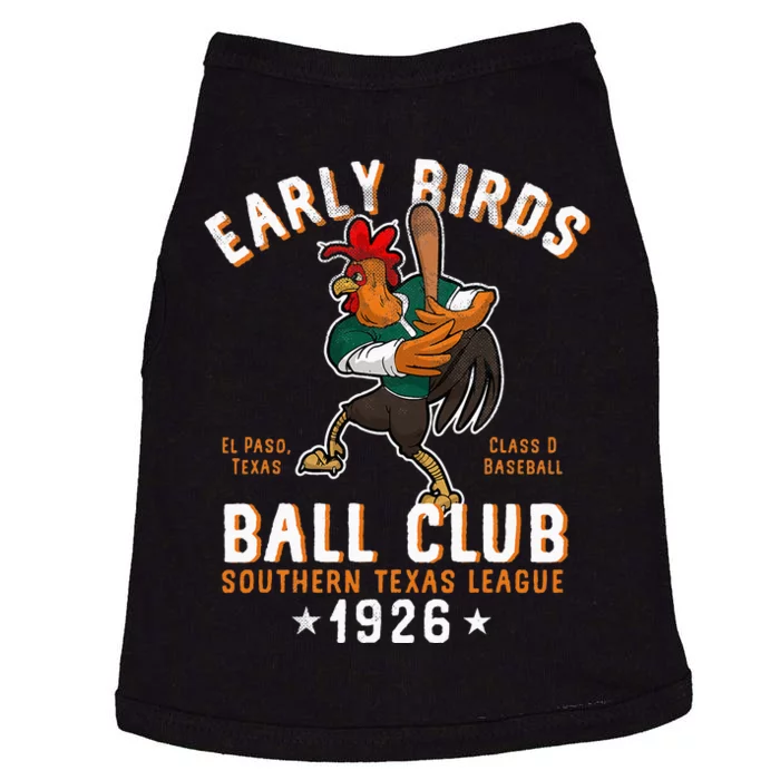 El Paso Early Birds Retro Minor League Baseball Team Doggie Tank