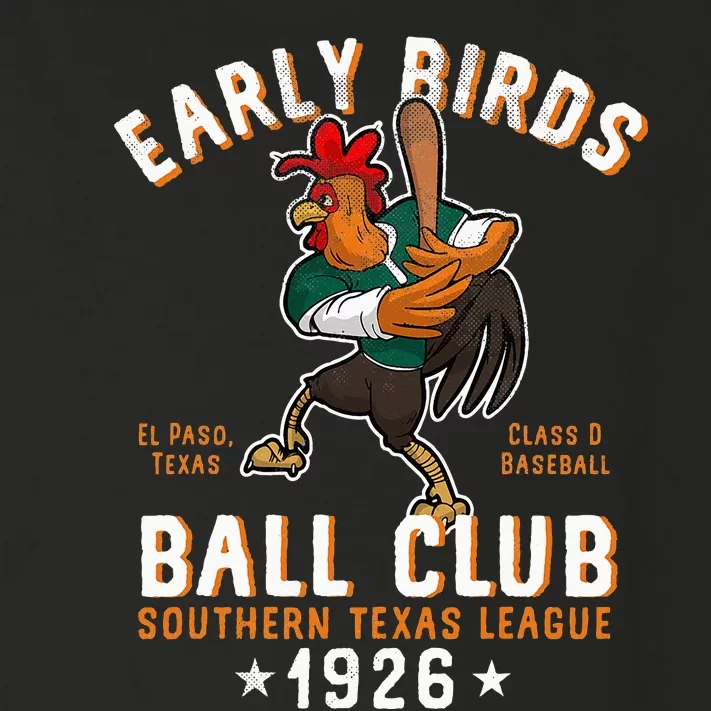 El Paso Early Birds Retro Minor League Baseball Team Toddler Long Sleeve Shirt