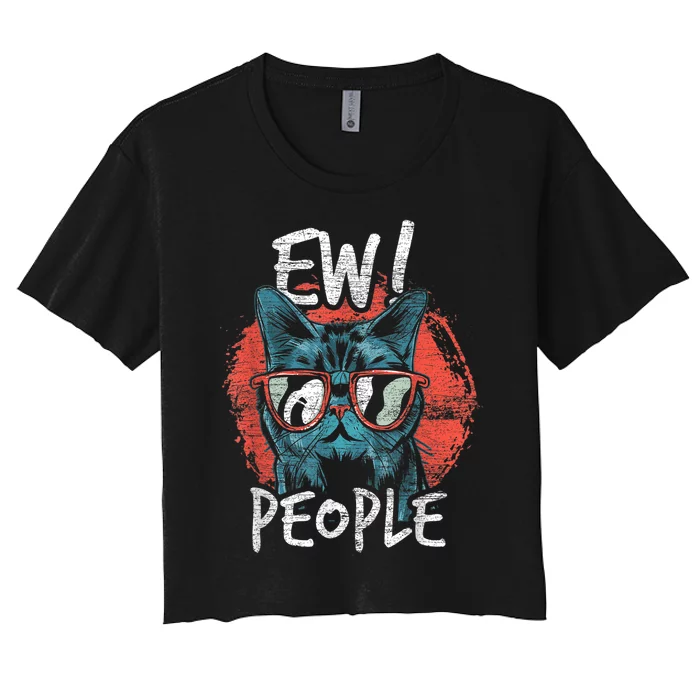 Ew! People Women's Crop Top Tee