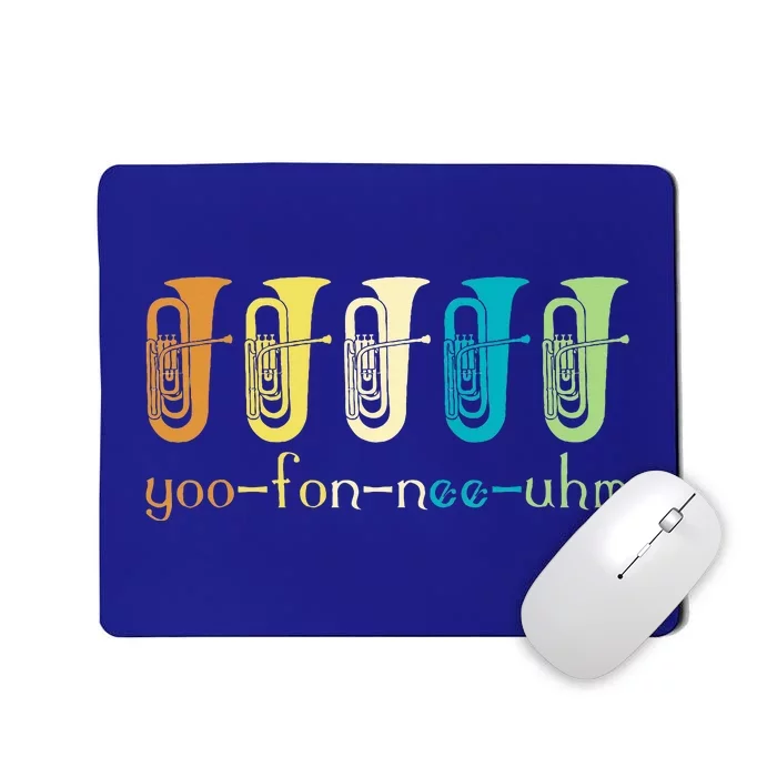 Euphonium Player Euphoniumist Brass Horn Mousepad