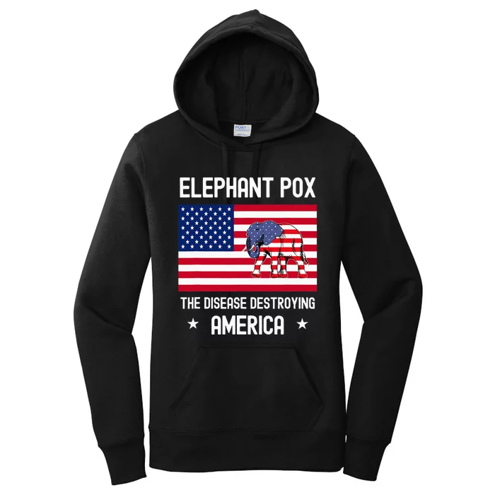 Elephant Pox Women's Pullover Hoodie