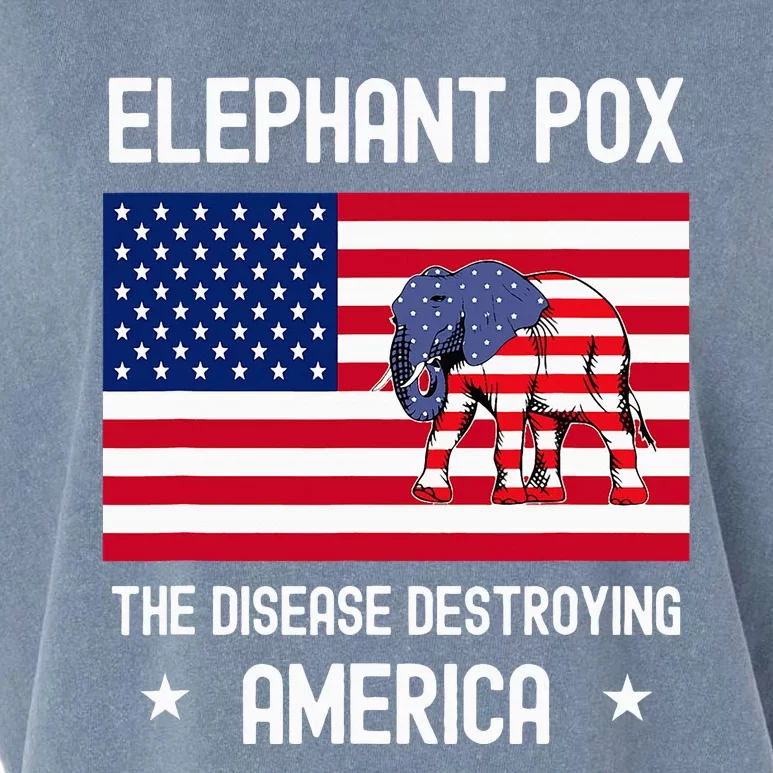 Elephant Pox Garment-Dyed Women's Muscle Tee