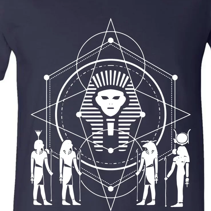 Egyptian Pharaoh Egypt V-Neck T-Shirt