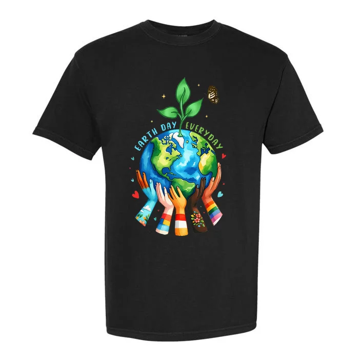 Everyday Protect Environment Save The Planet Garment-Dyed Heavyweight T-Shirt