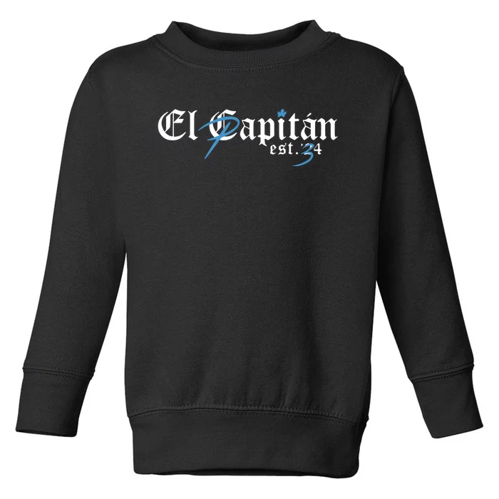 El Papitan Est 34 Toddler Sweatshirt