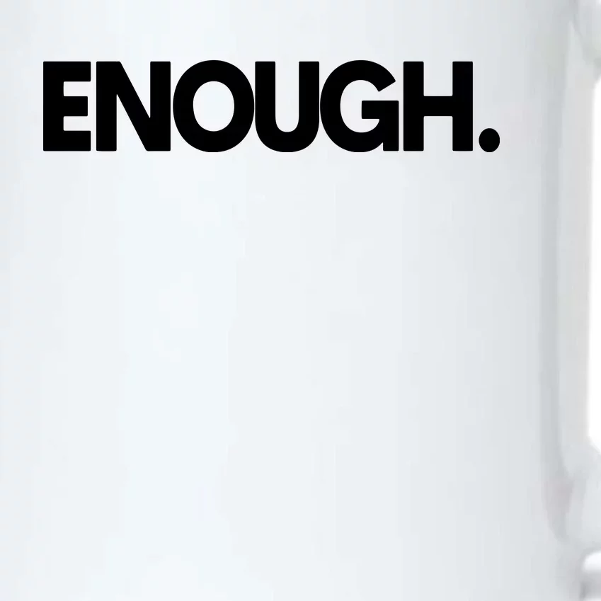 Enough Protest Black Color Changing Mug