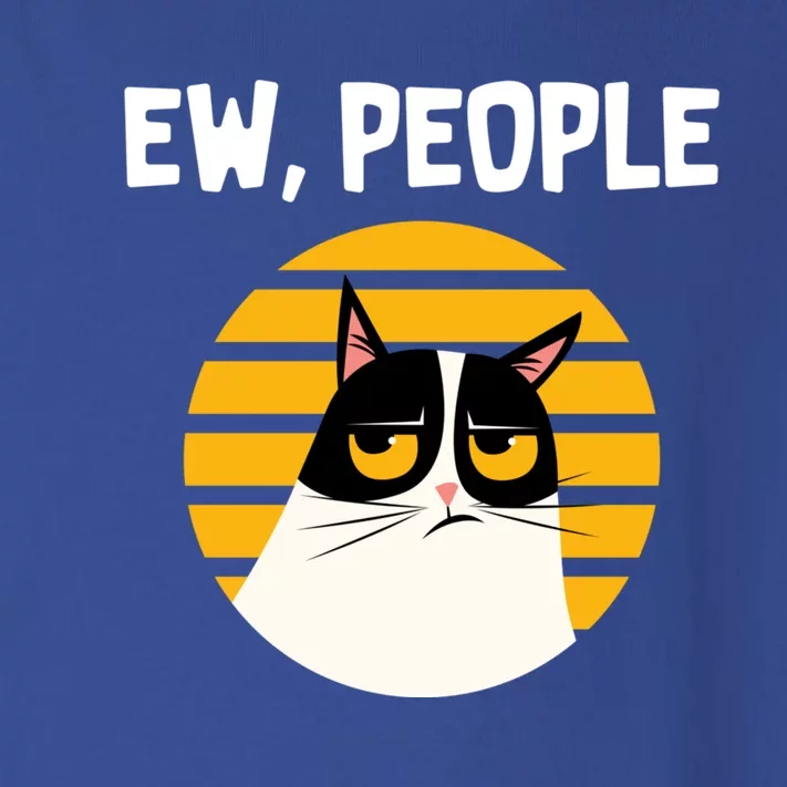 Ew People Funny Cat Lover Gift Toddler Long Sleeve Shirt