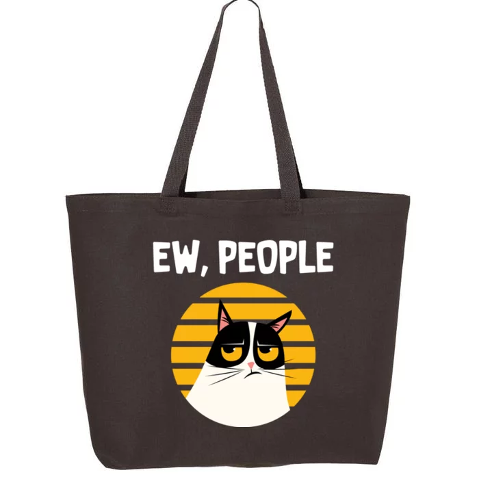 Ew People Funny Cat Lover Gift 25L Jumbo Tote