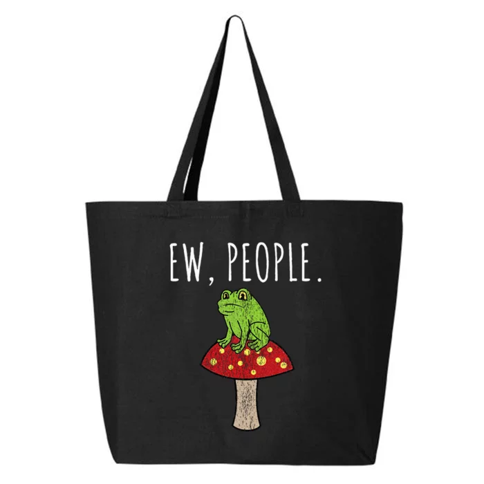 Ew People Frog Mushroom 25L Jumbo Tote