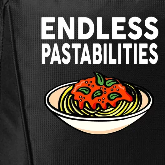 Endless Pastabilities Funny Pasta Spaghetti City Backpack