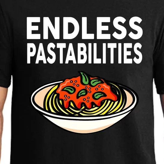 Endless Pastabilities Funny Pasta Spaghetti Pajama Set