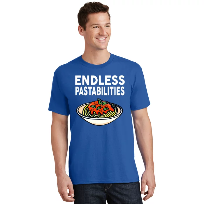 Endless Pastabilities Funny Pasta Spaghetti T-Shirt