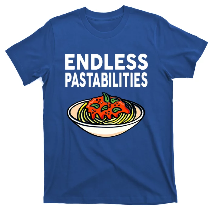 Endless Pastabilities Funny Pasta Spaghetti T-Shirt