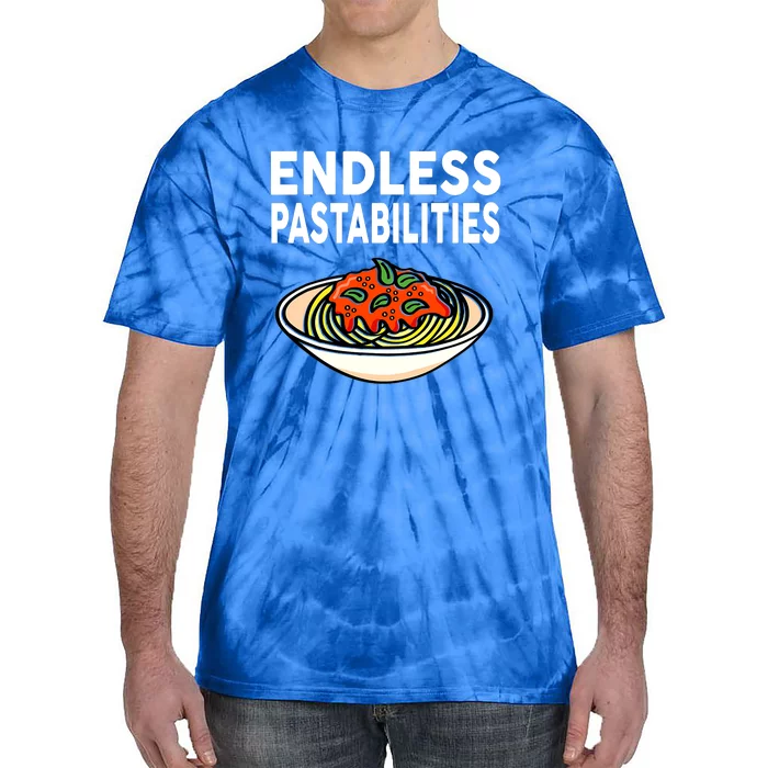 Endless Pastabilities Funny Pasta Spaghetti Tie-Dye T-Shirt