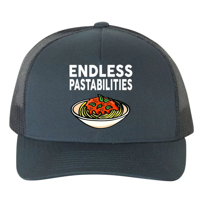 Endless Pastabilities Funny Pasta Spaghetti Yupoong Adult 5-Panel Trucker Hat