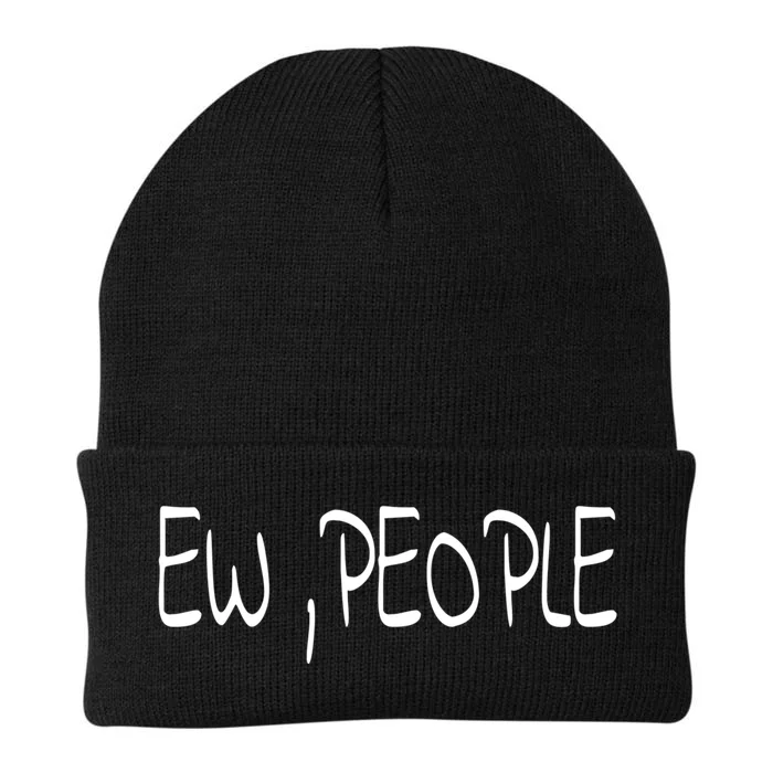 Ew People Funny Gift Knit Cap Winter Beanie