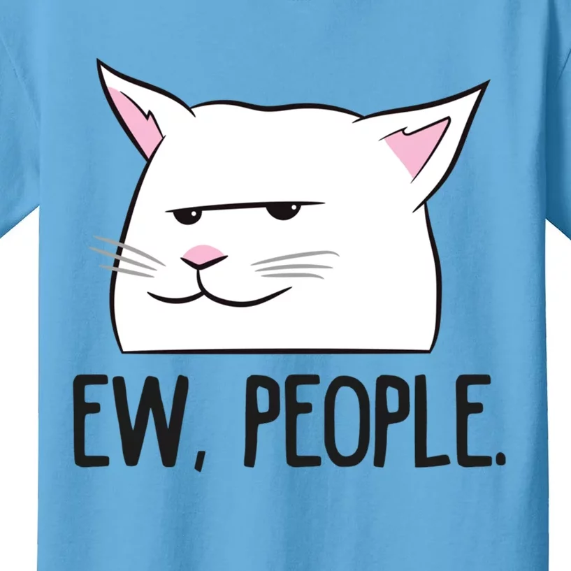 Ew People Funny Cat Owner Gift Love Cats Gift Kids T-Shirt