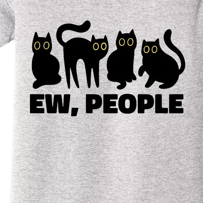 Ew People Funny Cat Lover Baby Bodysuit