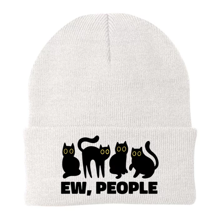 Ew People Funny Cat Lover Knit Cap Winter Beanie