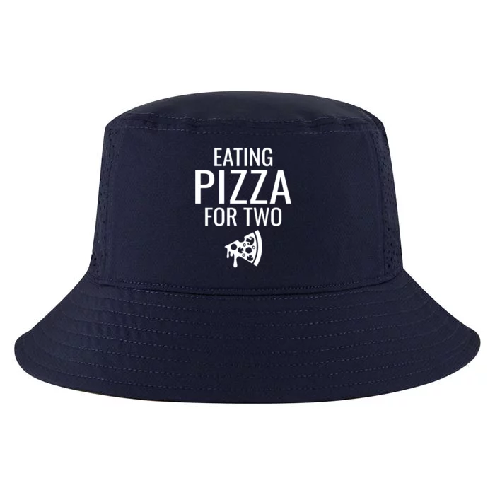 Eating Pizza For Two Cute Gift Pregnancy Great Gift Cool Comfort Performance Bucket Hat