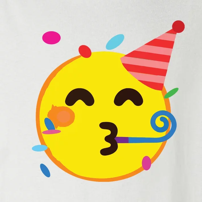 Emoticon Partying Face Birthday Toddler Long Sleeve Shirt