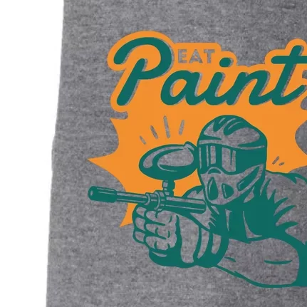 Eat Paint Funny Paintball Doggie 3-End Fleece Hoodie