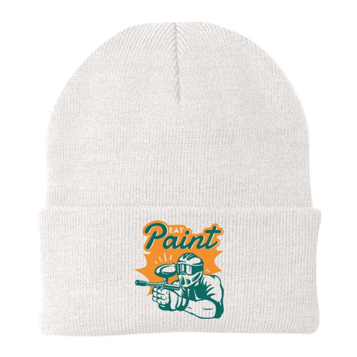 Eat Paint Funny Paintball Knit Cap Winter Beanie