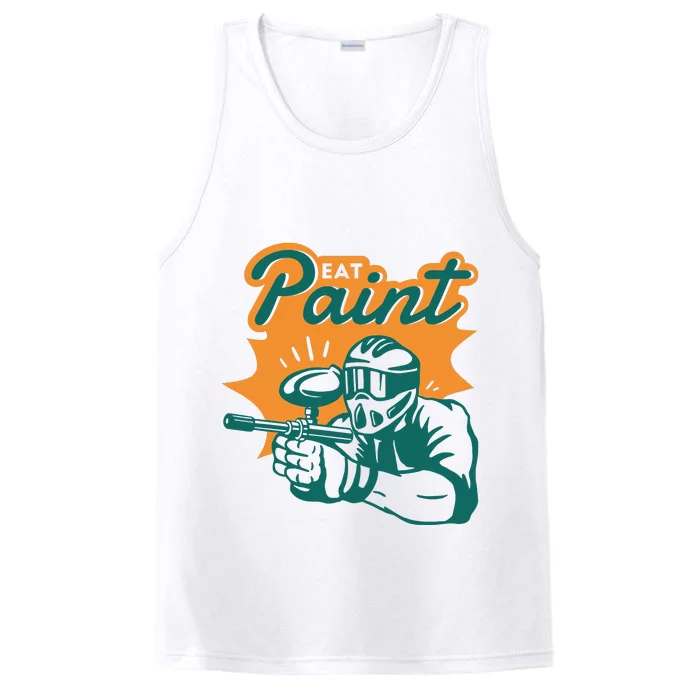 Eat Paint Funny Paintball Performance Tank