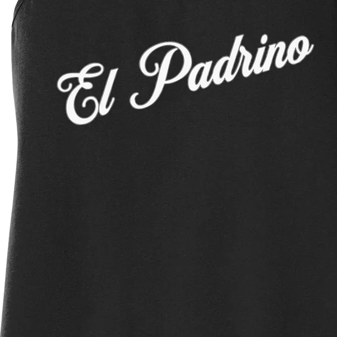 El Padrino Godfather Women's Racerback Tank