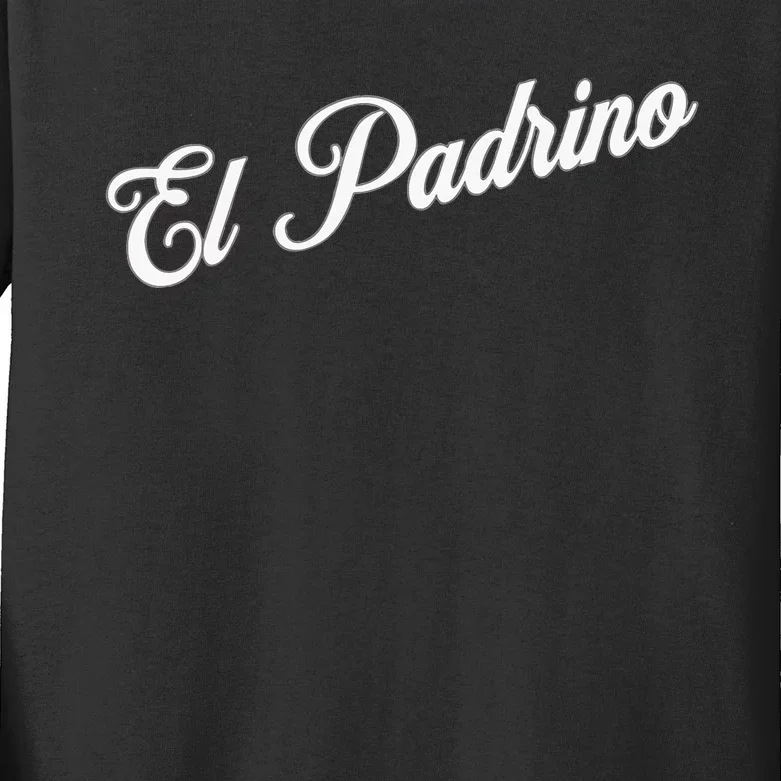 El Padrino Godfather Kids Long Sleeve Shirt