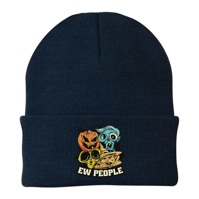 Ew People Halloween Knit Cap Winter Beanie