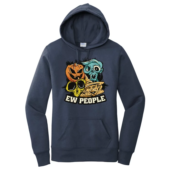 Ew People Halloween Women's Pullover Hoodie