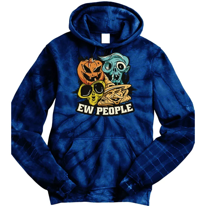 Ew People Halloween Tie Dye Hoodie