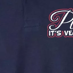 Eat Pussy Its Vegan Funny Gift Vegetarian Softstyle Adult Sport Polo