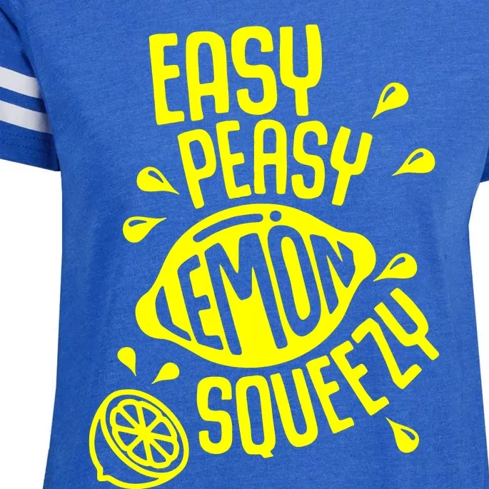 Easy Peasy Lemon Squeezy Enza Ladies Jersey Football T-Shirt